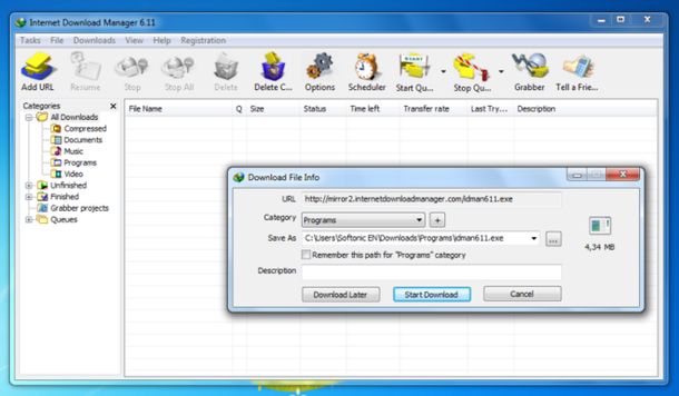 download manager for windows 7 64 bit
